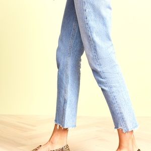 AGOLDE Riley Straight Crop Jean Zephyr 28